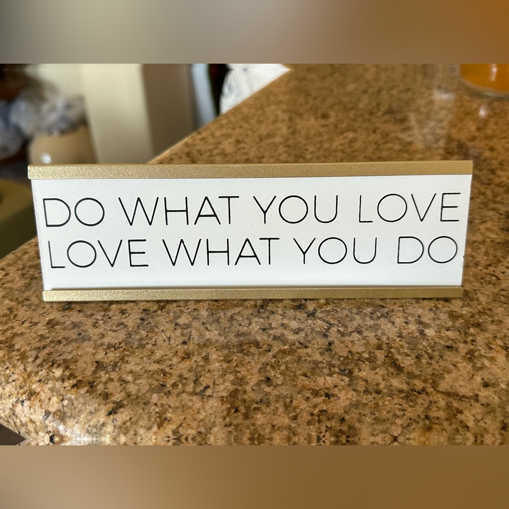 Desk Sign